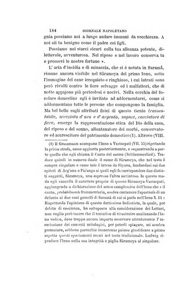 Giornale napoletano di filosofia e lettere, scienze morali e politiche