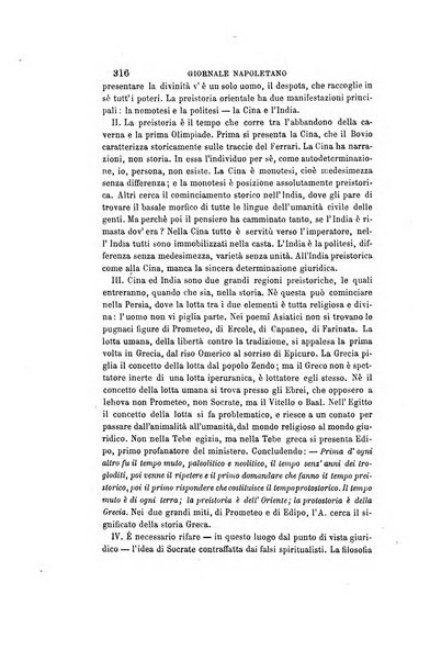 Giornale napoletano di filosofia e lettere, scienze morali e politiche