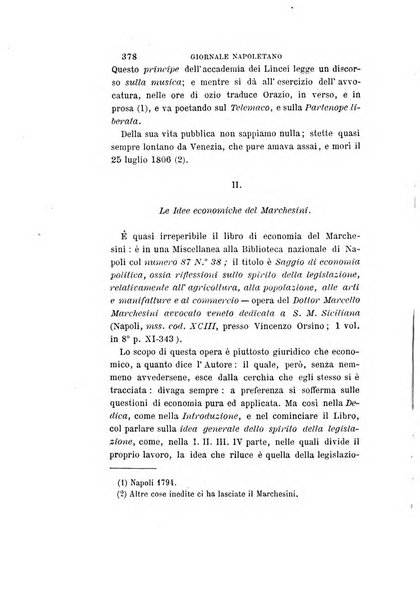 Giornale napoletano di filosofia e lettere, scienze morali e politiche