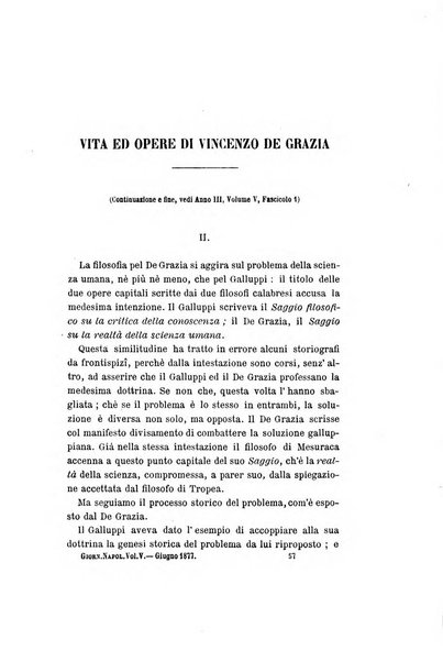 Giornale napoletano di filosofia e lettere, scienze morali e politiche