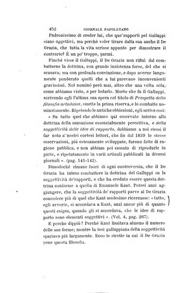 Giornale napoletano di filosofia e lettere, scienze morali e politiche