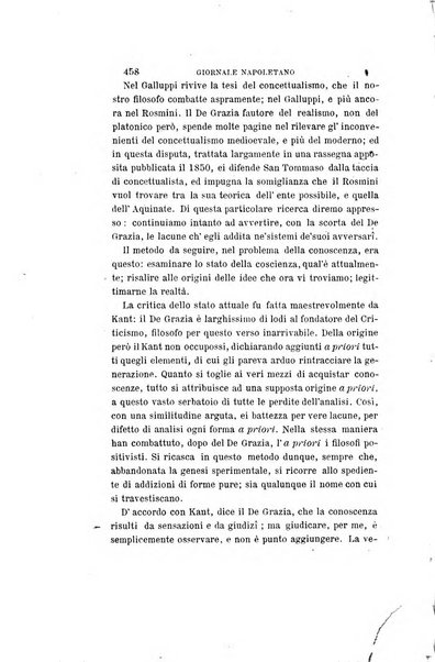 Giornale napoletano di filosofia e lettere, scienze morali e politiche