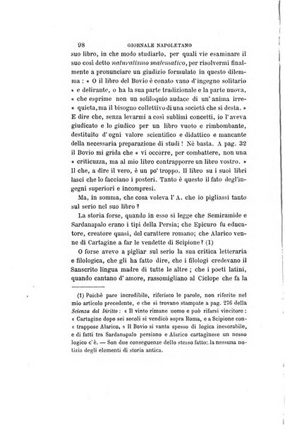 Giornale napoletano di filosofia e lettere, scienze morali e politiche