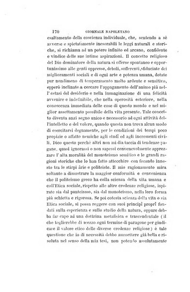 Giornale napoletano di filosofia e lettere, scienze morali e politiche