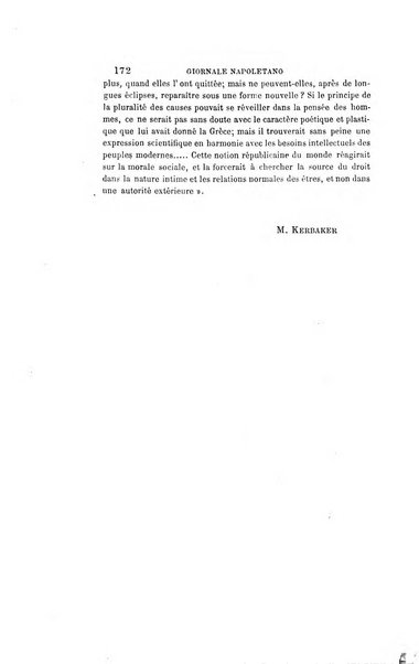 Giornale napoletano di filosofia e lettere, scienze morali e politiche