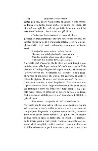 Giornale napoletano di filosofia e lettere, scienze morali e politiche