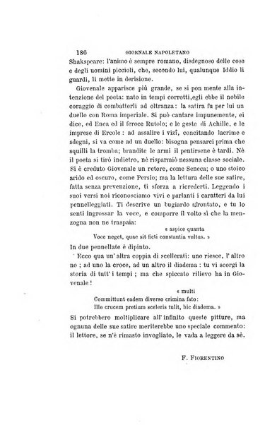 Giornale napoletano di filosofia e lettere, scienze morali e politiche