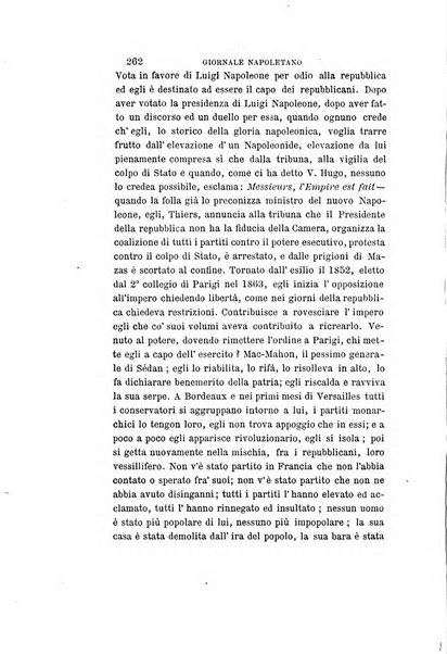 Giornale napoletano di filosofia e lettere, scienze morali e politiche