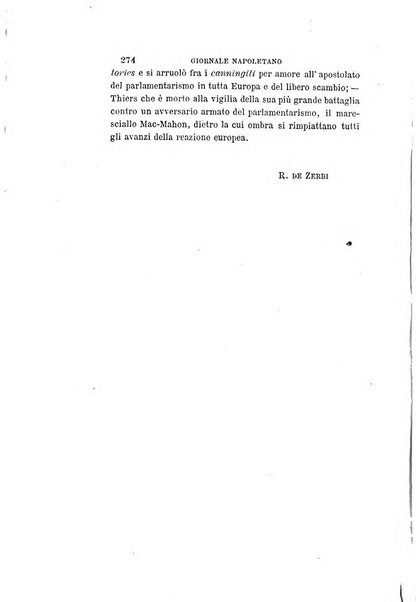 Giornale napoletano di filosofia e lettere, scienze morali e politiche