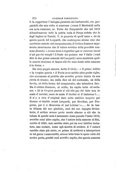 Giornale napoletano di filosofia e lettere, scienze morali e politiche