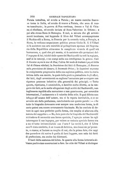 Giornale napoletano di filosofia e lettere, scienze morali e politiche