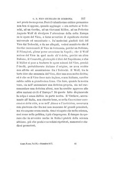 Giornale napoletano di filosofia e lettere, scienze morali e politiche