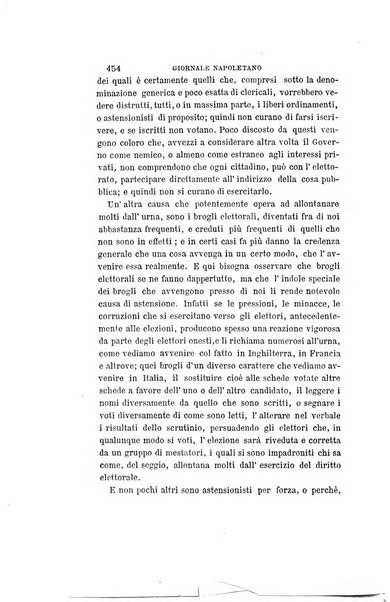 Giornale napoletano di filosofia e lettere, scienze morali e politiche