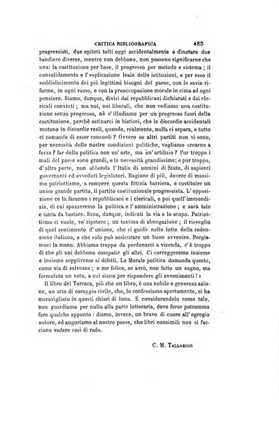 Giornale napoletano di filosofia e lettere, scienze morali e politiche