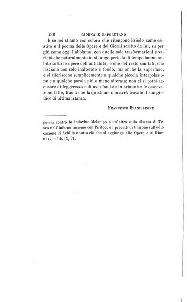 Giornale napoletano di filosofia e lettere, scienze morali e politiche