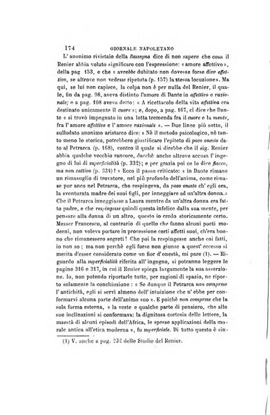 Giornale napoletano di filosofia e lettere, scienze morali e politiche