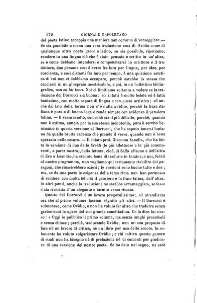 Giornale napoletano di filosofia e lettere, scienze morali e politiche