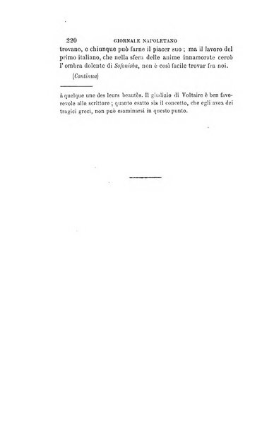 Giornale napoletano di filosofia e lettere, scienze morali e politiche