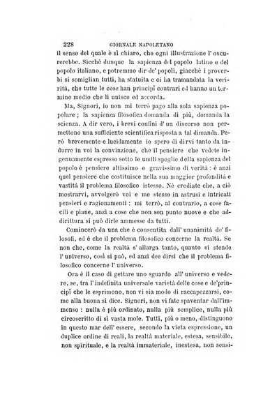 Giornale napoletano di filosofia e lettere, scienze morali e politiche