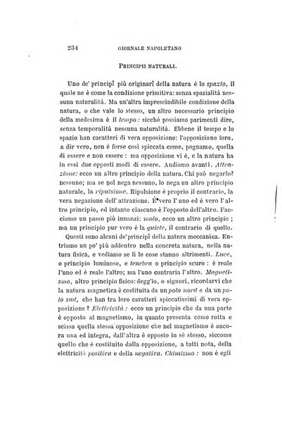 Giornale napoletano di filosofia e lettere, scienze morali e politiche