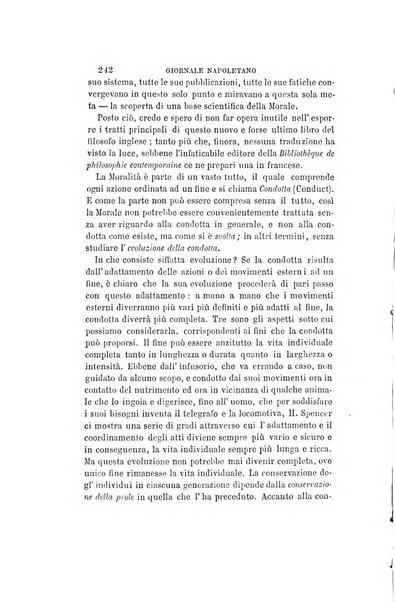 Giornale napoletano di filosofia e lettere, scienze morali e politiche