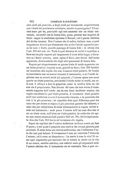 Giornale napoletano di filosofia e lettere, scienze morali e politiche