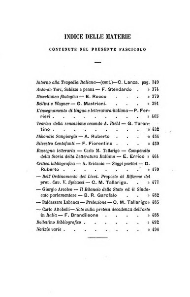 Giornale napoletano di filosofia e lettere, scienze morali e politiche