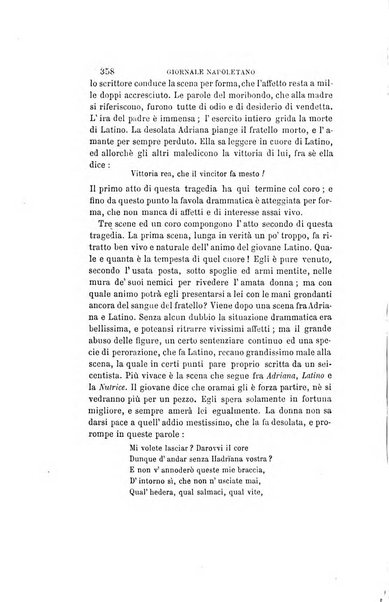 Giornale napoletano di filosofia e lettere, scienze morali e politiche