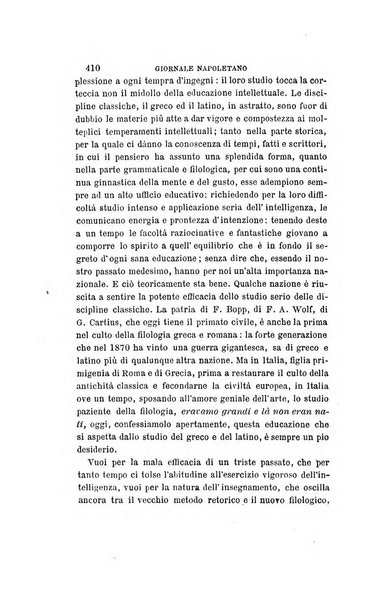 Giornale napoletano di filosofia e lettere, scienze morali e politiche