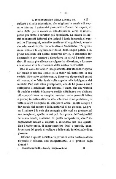 Giornale napoletano di filosofia e lettere, scienze morali e politiche