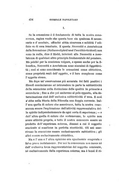 Giornale napoletano di filosofia e lettere, scienze morali e politiche