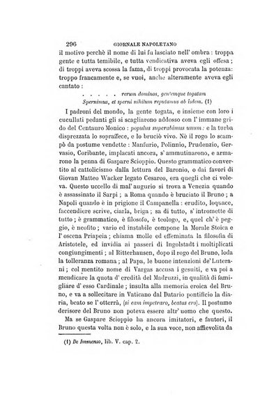 Giornale napoletano di filosofia e lettere, scienze morali e politiche