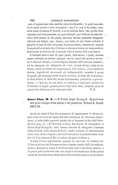 Giornale napoletano di filosofia e lettere, scienze morali e politiche