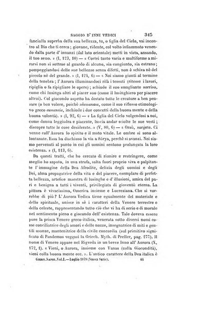 Giornale napoletano di filosofia e lettere, scienze morali e politiche