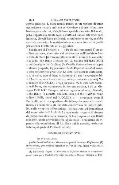 Giornale napoletano di filosofia e lettere, scienze morali e politiche