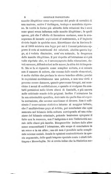 Giornale napoletano di filosofia e lettere, scienze morali e politiche