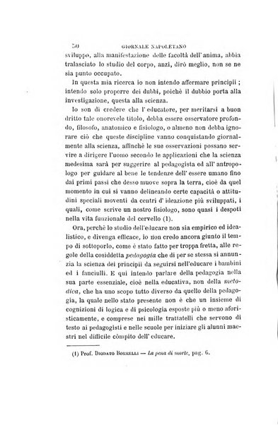 Giornale napoletano di filosofia e lettere, scienze morali e politiche