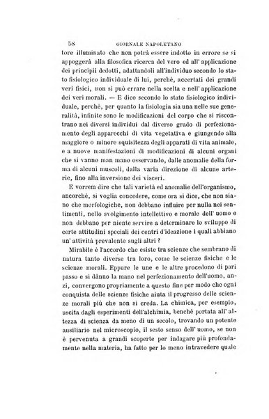 Giornale napoletano di filosofia e lettere, scienze morali e politiche