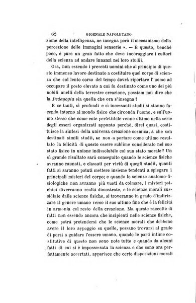 Giornale napoletano di filosofia e lettere, scienze morali e politiche