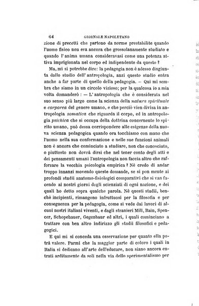 Giornale napoletano di filosofia e lettere, scienze morali e politiche