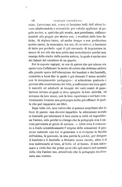 Giornale napoletano di filosofia e lettere, scienze morali e politiche