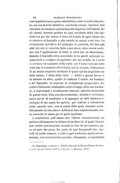 Giornale napoletano di filosofia e lettere, scienze morali e politiche