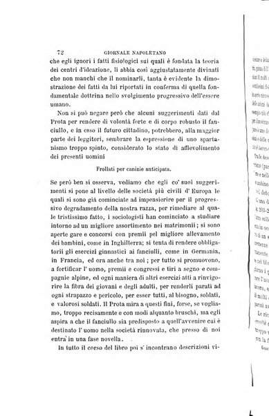 Giornale napoletano di filosofia e lettere, scienze morali e politiche