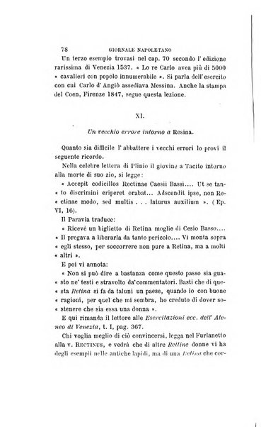 Giornale napoletano di filosofia e lettere, scienze morali e politiche