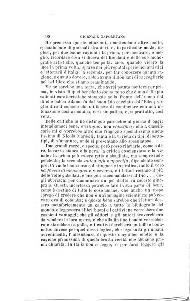 Giornale napoletano di filosofia e lettere, scienze morali e politiche