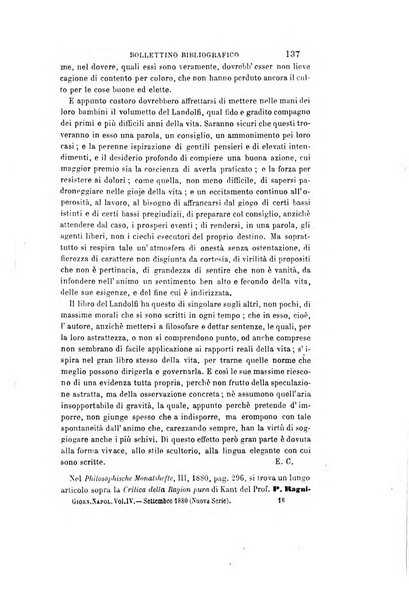 Giornale napoletano di filosofia e lettere, scienze morali e politiche