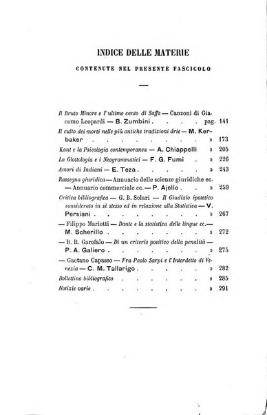 Giornale napoletano di filosofia e lettere, scienze morali e politiche