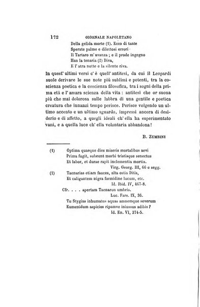 Giornale napoletano di filosofia e lettere, scienze morali e politiche