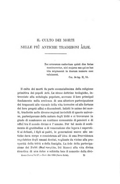 Giornale napoletano di filosofia e lettere, scienze morali e politiche