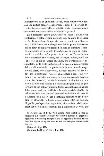 Giornale napoletano di filosofia e lettere, scienze morali e politiche